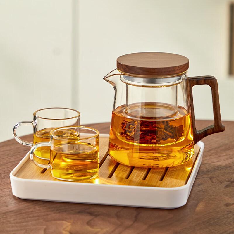 Heat-Resistant Glass Teapot