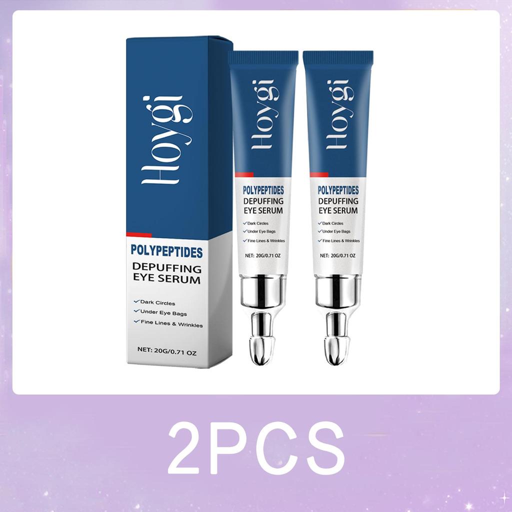 Peptide Eye Serum Reduce Fine Line Dark Circle Improve Skin Elasticity Crow’s Feet Eye Bag Removal Anti-Puffiness Under Eye Care