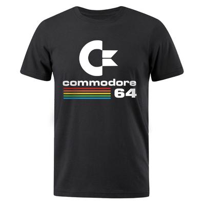 Unisex Tshirts 2020 Summer Commodore 64 Print T Shirt C64 SID Amiga Retro Cool Design Tshirt Short Sleeve Top Tee Unisexs Clothing