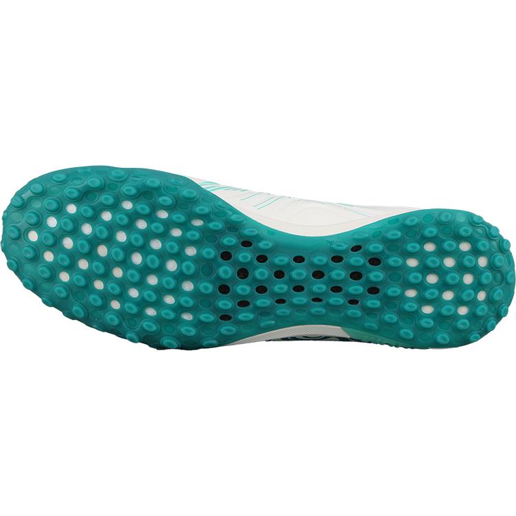 Li Ning Jin 2 Pro Comfortable Fashion TF (Rubber Studs) Artificial Turf Non-Slip Wear-Resistant Soccer Shoes Unisex Soccer Shoes White Green YSTV001-3