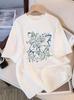 Celestial Moon Sun Butterfly Graphic Tshirt Unisexs Unisexs Casual Crew Neck Short Sleeve Soft Comfortable For Summer Daily Wear