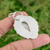 Daughters Day Deal 925 Silver Natural Pink Opal Birthday Wedding Pendant Jewelry