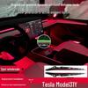 Динамичная подсветка салона с лазерной гравировкой Tesla для Model Y/3.