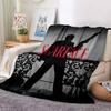 1pc Scarface Soft Comfortable Blanket Digital Print, All Season Multipurpose Knit Fabric Bedding, Office, Sofa Home Decor Blanket