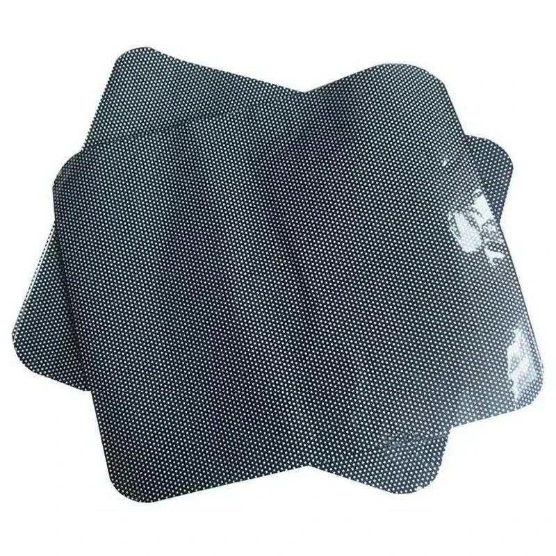 Car Window Shade Electrostatic Stickers Anti-UV Privacy Black White Dotted Sunshade Window Stickers for Auto Side Blocks Covers
