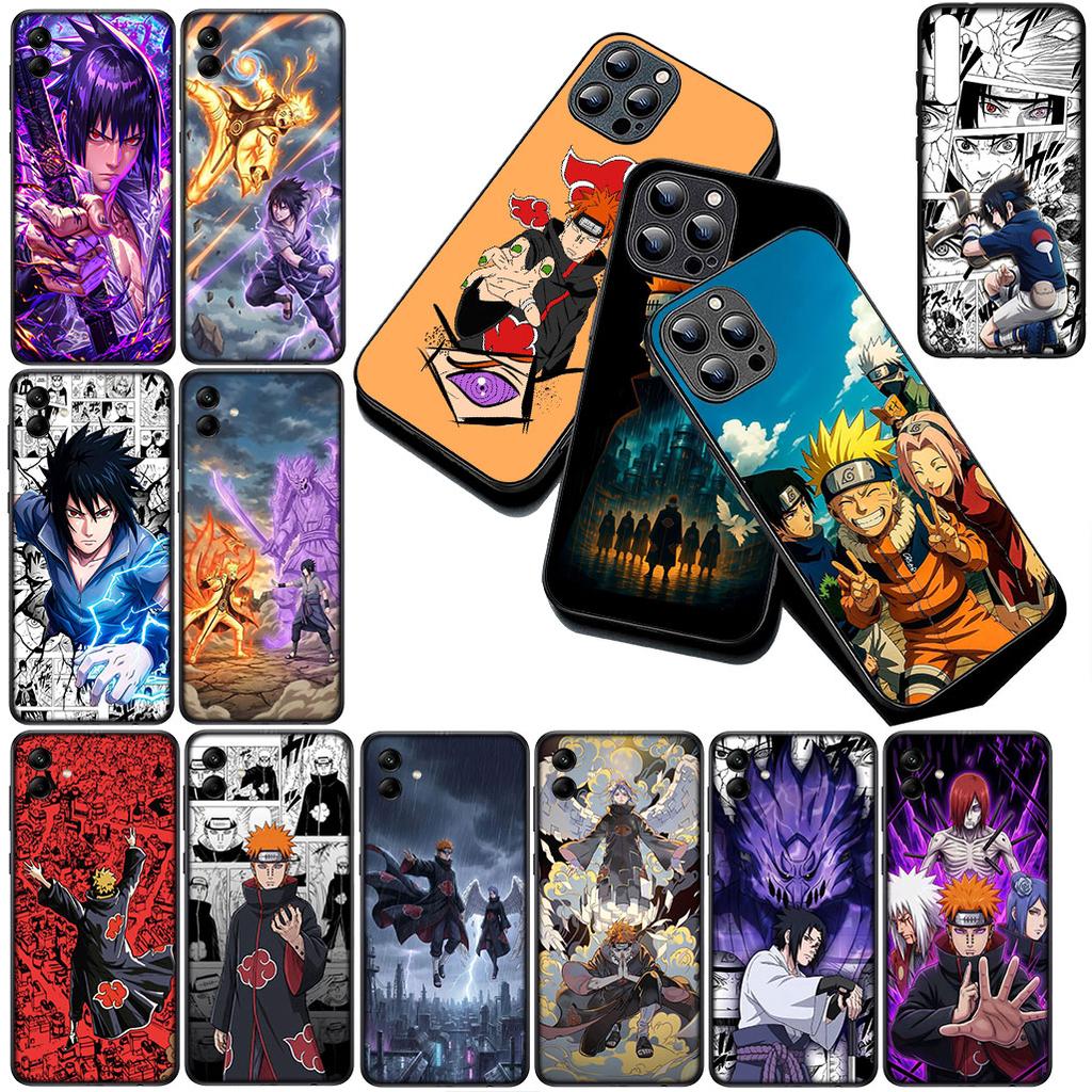 Cover for OPPO A80 A18 A16 A40 A17 A15 A38 A78 A79 A54 A57 A12 A60 5G 4G Casing Phone Case Cartoon konan Narutos Pain Sasuke