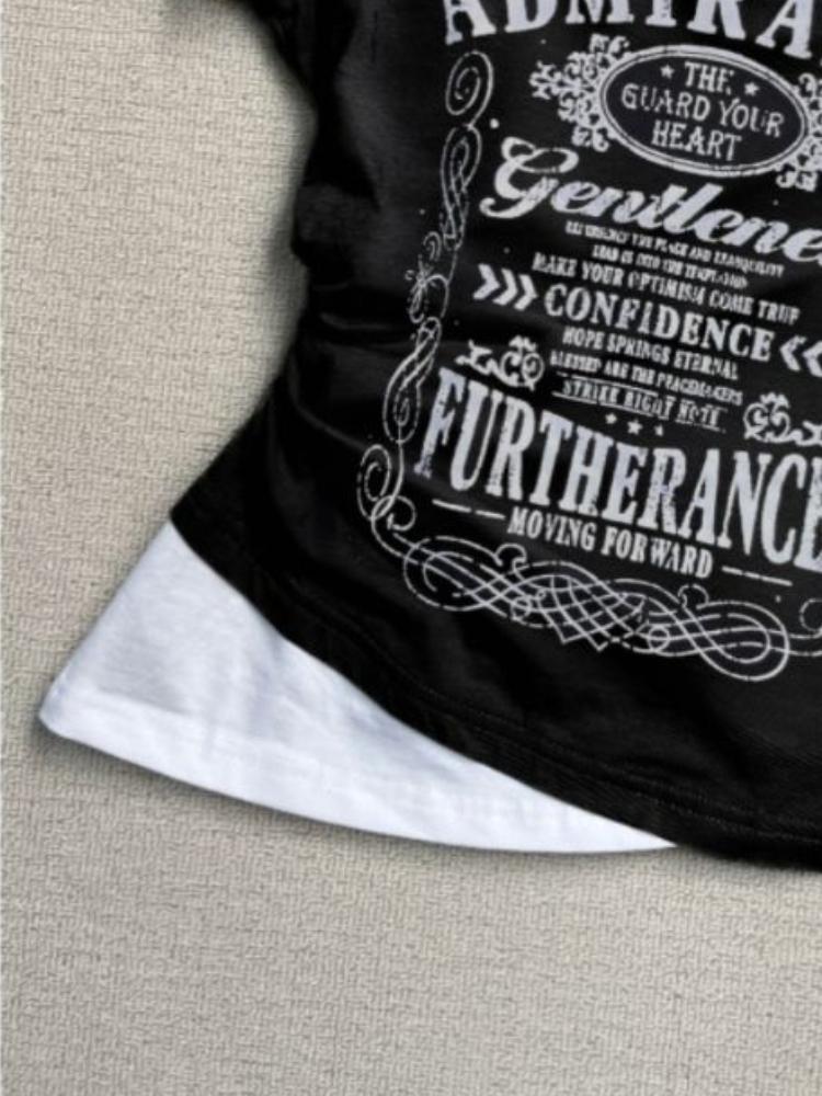 Camiseta Elegante Feminina Y2k Tops Branco Renda Vintage Anos 2000 Roupas Coreanas Femininas Fofa Slim Doce Menina Camiseta Harajuku Camisetas Camiseta Gráfica