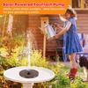 Solar Rockery Water Feature: Automatic Fountain Pump for Fish Pond and Courtyard Landscaping.