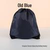 Colorful Polyester Handheld and Shoulder Strap Drawstring Bag for Storage and Sports