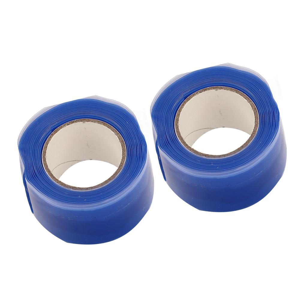 2pcs Silicone Grip Tapes Self Fusing Flexible Tape Portable Double Sided Sealing Tape for Canoe