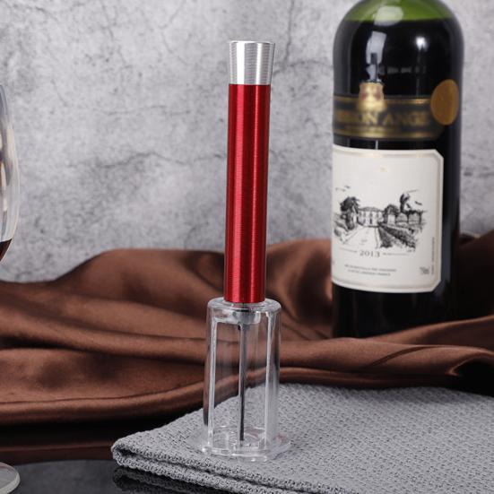 4Stk/Set Flaschenöffner 4-in-1 Luftpumpe Drucköffner Folienschneider Aufblasbarer Ausgießer Vakuumverschluss Weinzubehör