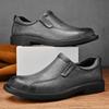 Herren Neue Frühling und Herbst Echtleder Freizeitschuhe
