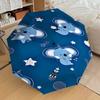 1PC Koala Space Umbrella-8-Rib Reinforced, Automatic Open, Lightweight & Durable, Fashion Accessory for Outdoor-D395