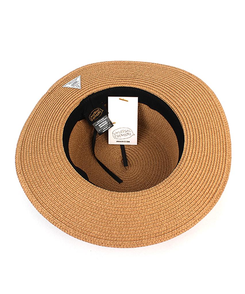 Summer Brown Flat Panama Hat