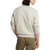 Polo Ralph Lauren FW23 Solid Logo Embroidered Zip-Up Long Sleeve Baseball Jacket Men Jackets Light-Gray 710881521-005