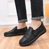 Mocassins Décontractés en Cuir pour Homme - Semelle Souple, Imperméables, Antidérapants Chaussures de Chef