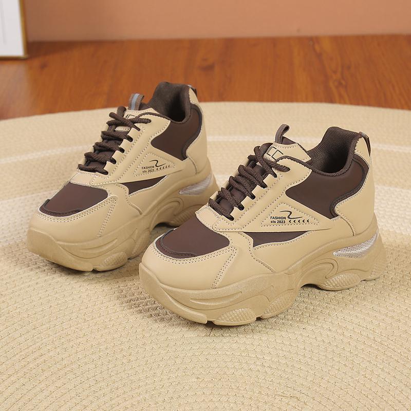 

Женская обувь весна осень новые туфли на платформе повседневные кроссовки повседневные модные дышащие женские кроссовки 40