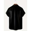 Camicia da Uomo Nuovi Stili Estivi - Moda Casual da Strada Comoda Morbida Traspirante Leggera Stampa con Disegno di Gatto 3D