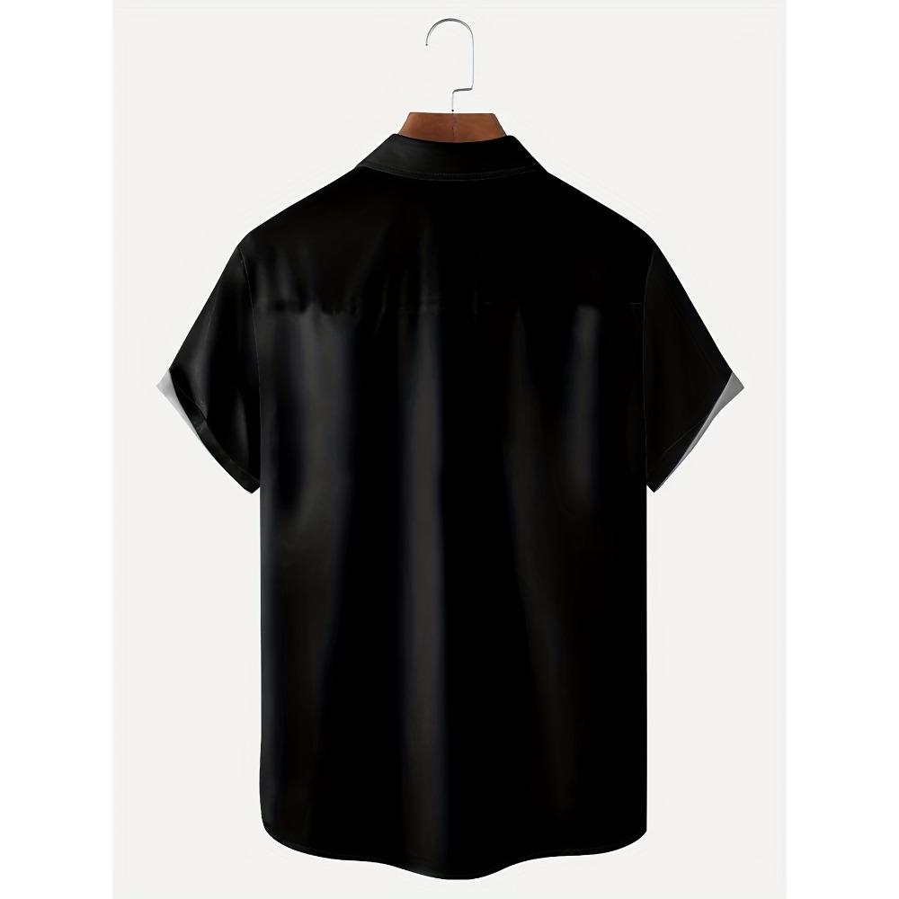 Camicia da Uomo Nuovi Stili Estivi - Moda Casual da Strada Comoda Morbida Traspirante Leggera Stampa con Disegno di Gatto 3D