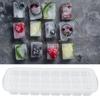 Silicone Ice Cube Mold 24 Grid Small Cubes Ice Tray Reusable Ice Cubes Tray  Home