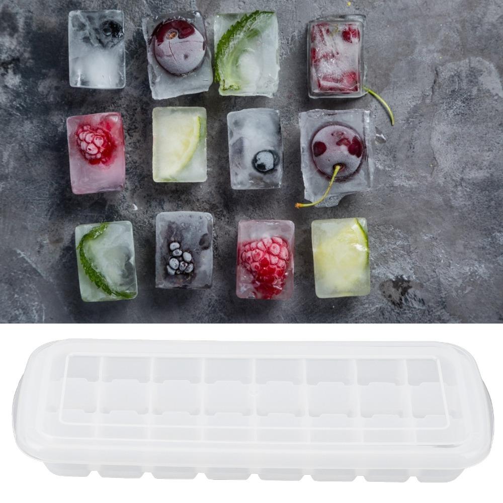 Silicone Ice Cube Mold 24 Grid Small Cubes Ice Tray Reusable Ice Cubes Tray Home