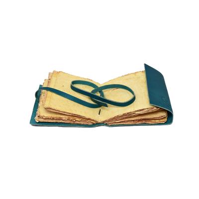 Ledertagebuch mit Vogel- und Blumengravur, gebundenes Schreibtagebuch für Damen und Herren, ungefütterte Büttenpapier-Tagebücher