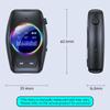Bluetooth 5.4 Audio Transmitter Receiver RGB LED Display Hifi Stereo Music Wireless Adapter 3.5MM AUX TF With Mic For TV PC Car