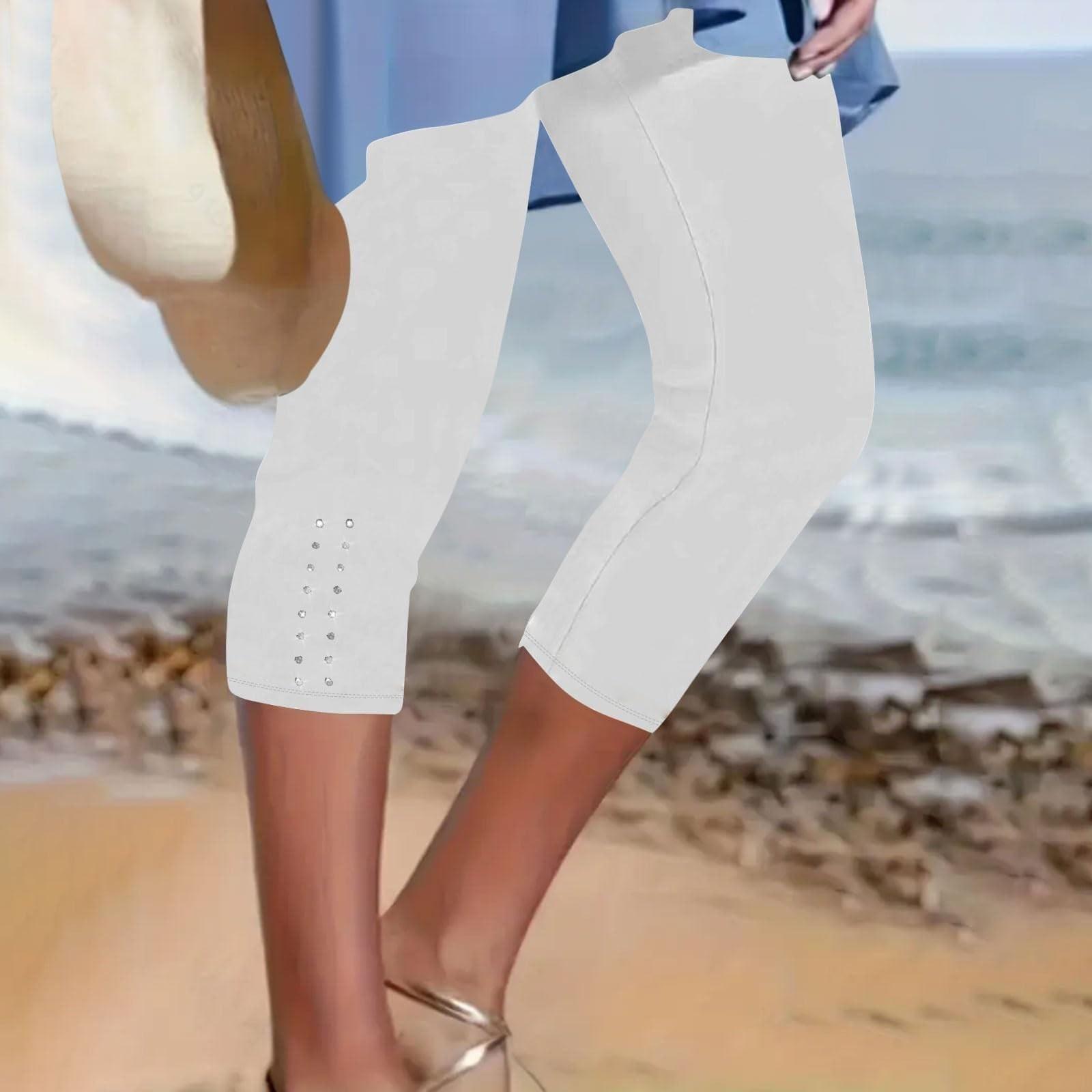 

Женские эластичные однотонные укороченные брюки со средней талией, облегающие модные сексуальные повседневные брюки с ярким ромбом S