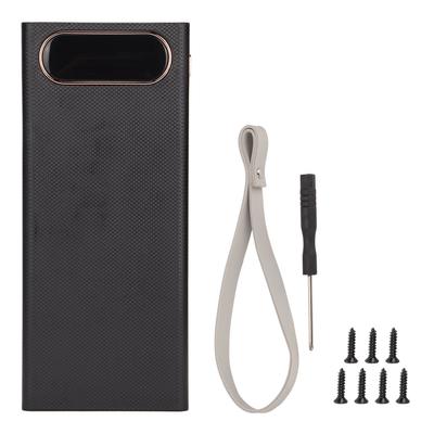 L16 16x18650 DIY Power Bank 2 USB Output Battery Case with LCD Display and Micro Type C Input Port
