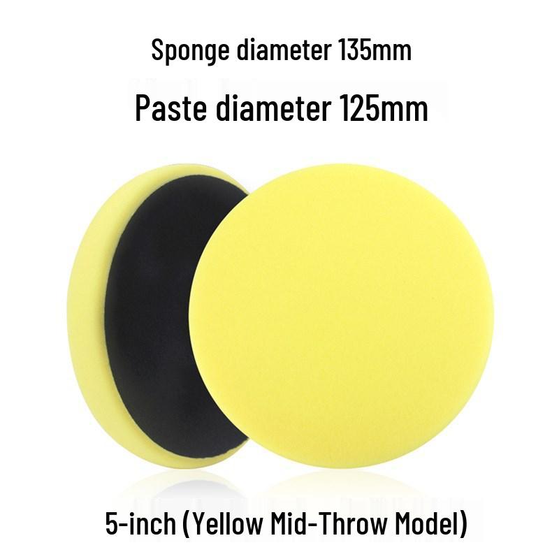 Cross-border Car Polishing & Waxing Self-adhesive Sponge Disc for Mirror Finish Restoration