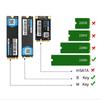 M.2 NVMe SSD Heat Sink 2280 SSDRadiator Solid Disk Heatsink PC Notebook Cooling Pad Aluminum