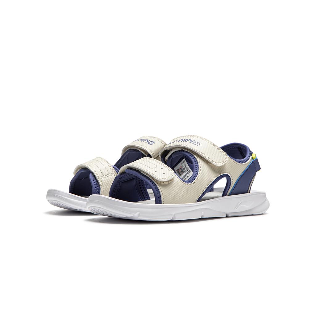Li Ning Trendy Versatile Fashionable Simple Childrens Sandals Kids Footwear YKUU032-3