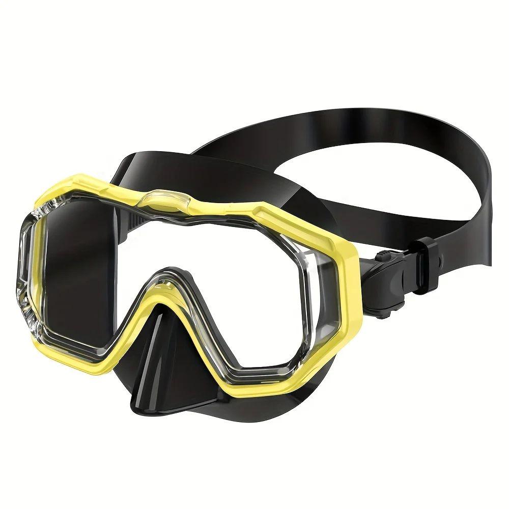 PVC Strap Child Diving Mask with Nose Cover Snorkel Swimming Goggles Pool Swim Eyewear  Girls