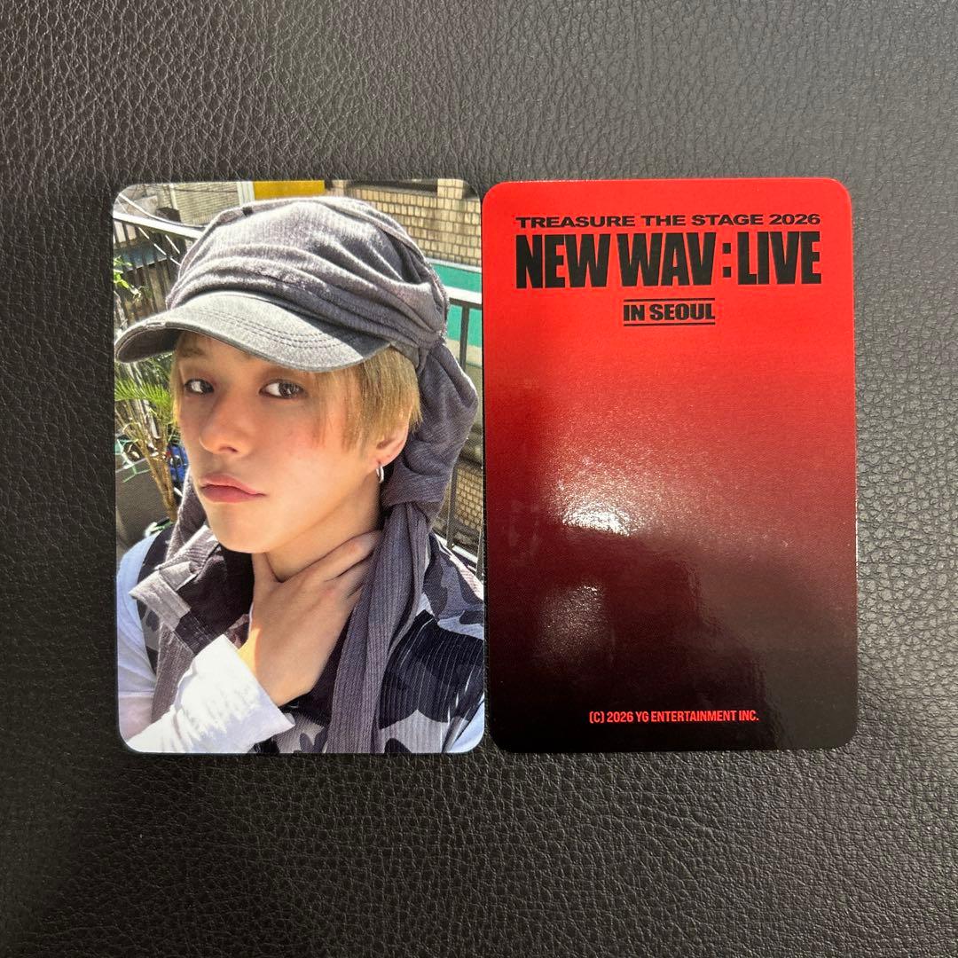 [USED] TREASURE NEW WAV Seoul Concert Bonus Photocard: Jaehyuk