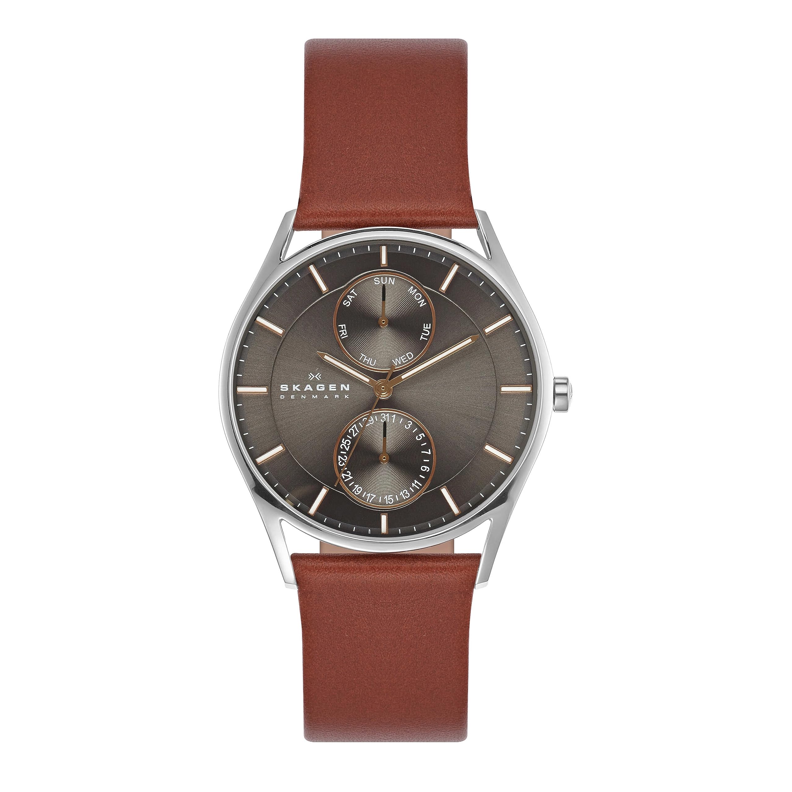 Skagen Holst Chronograph SKW6086 Mens Medium Brown