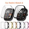 For Redmi Watch 4 Case+Tempered Glass Soft Full  Protective Cases Screen Protector + Cover For Red Mi Watch4