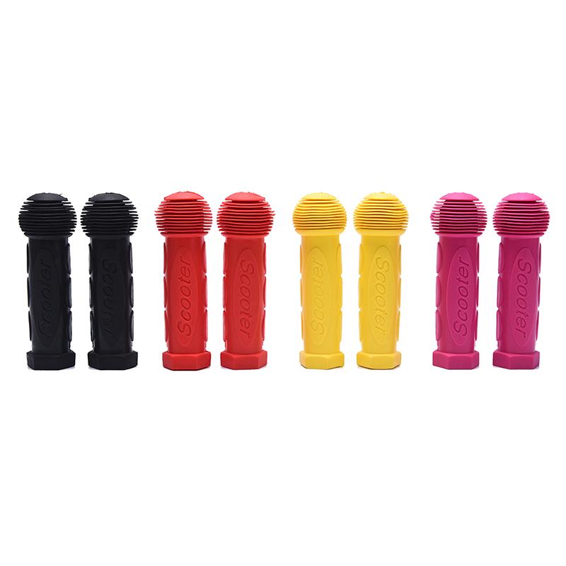 1 Pair Rubber Skateboard Scooter Handlebar Grips Children Bike Bicycle Grip