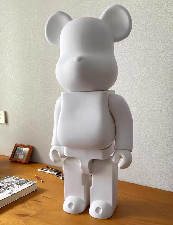 Jouets Mode Statue d'Ours Tirelire Dessin Animé Décoration Intérieure Salon Café Centre Commercial Grande Sculpture de Sol 50cm ou 70cm Ours