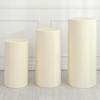 Cylinder Dessert Pedestal Cover Round Dessert Table Cover Tablecloth Cylinder Plinth for Graduation Party Decor Props