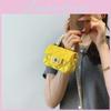 Cute Candy Color Chain Pearl Mini Bag With Lock Closure For Kids Daily Use