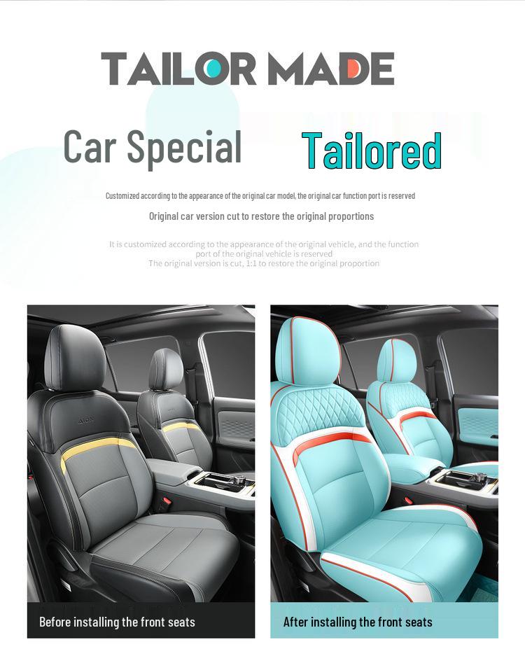 22-23 AION Y All-Season Full Coverage Electric Car Seat Cushion for Five-Seater.
