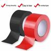 Colored Single-Sided Adhesive Tape for Strong Floor, Carpet, and Blanket Fixing; Waterproof and Durable for Wire Routing and Splicing.