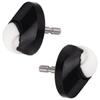 Vacuum Cleaner Parts Front Caster Wheel Replacement Parts Black