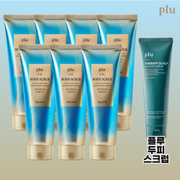 Plu Body Scrub Slim Fit 180g 7ea + Scalp Scrub