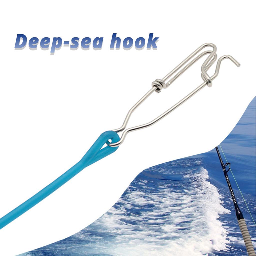 Sea Fishing Trolling Snubber Outdoor Boat Fishing Snubber Fishing Equipment Stainless Steel Downrigger Weight Snubber