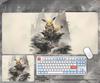 Cyberpunk Pikachu Pokemon Gaming Mouse Pad Custom Size NonSlip Desk Mat UltraClear Print Keyboard Pad for Gamers