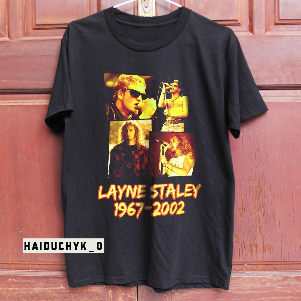 NEW! Alice In Chains Layne Staley Unisex Black T-shirt Size S-5XL