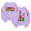 Children's Fashionable Lightweight Long-sleeved Round Neck Pullover With Pockets Printed Pullover