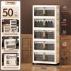 Flip Storage Box Storage Cabinet Foldable Plastic Wardrobe Cross-border Clothes Organizing Box Home Bedroom Locker