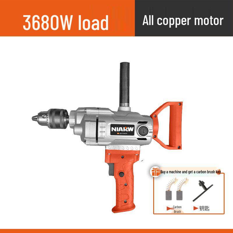 High-Power Electric Mixer for Paint, Putty, Cement & Mortar